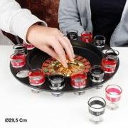 Decopatent® Roulette Drankspel - Met 16 shotglaasjes - Drinkspel - Dra...