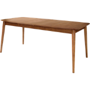 Victor uitschuifbare houten eettafel walnoot - 180 tot 219 x 90 cm