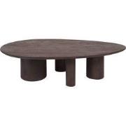 Salontafel Amir 140 x 80 cm - Espresso Mangohout