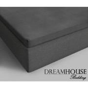Dreamhouse Topper Hoeslaken Katoen Antraciet-160 x 200 cm