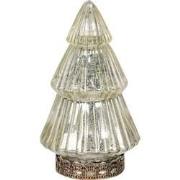 Clayre & Eef Kerstdecoratie met LED-verlichting Kerstboom Ø 8x14 cm Go...