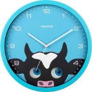 Wall Clock Peekaboo Cow