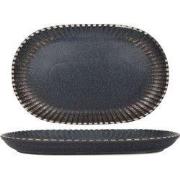 ID Fine Serveerschaal - Reckless - Porselein - 33 cm - set van 2