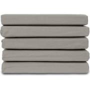 Ten Cate Katoensatijnen Hoeslaken - 180x220 - Grijs