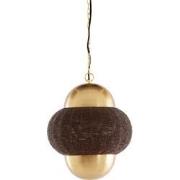 Light & Living - hanglamp - Cetara - bruin - metaal - E27 - 2983364