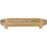 Clayre & Eef Decoratie Schaal  36x13x4 cm Goudkleurig Kunststof Ovaal ...