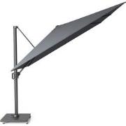 Zweefparasol Challenger T1 3x3 meter Antraciet zonwering