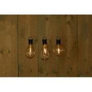 SOLAR RETRO FILAMENT LAMP ZWART 3ASST/DISPLAY