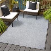 Solid Uni Buitenkleed - Weerbestendig - Effen Vloerkleed - Tuin Balkon...
