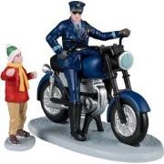 Police Officer 12x6x20 cm 2st Kersthuisje