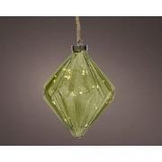 Micro LED diamant binnen dia16-H20cm green/warm white