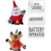 Xmas Figure Plush Singing