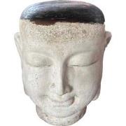 PTMD Deco Object Makayla - 47x47x55 cm - Cement - Wit