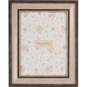 Clayre & Eef Fotolijst 10x15 cm Bruin Kunststof Glas