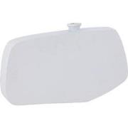 PTMD Bloempot Ramsha - 39x6x23 cm - Aluminium - Creme