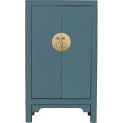 Fine Asianliving Chinese Kast Arctic Blauw Grijs - Orientique