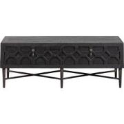 BePureHome Bequest Salontafel Met Lades Hout Zwart