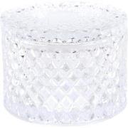 Clayre & Eef Glazen potje  Ø 11x8 cm Glas Rond Potje