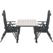 Garden Impressions Santos tuinset 5-delig - Penedo tafel 160x90 cm