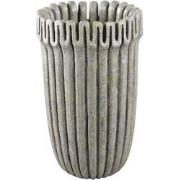 PTMD Bloempot Raffay - 24x24x40 cm - Cement - Grijs