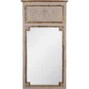 Clayre & Eef Spiegel 80x5x158 cm Beige Hout Glas