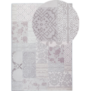 Beliani BALLICA II - Laagpolig-Grijs-Polyester
