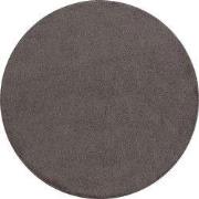 Tapijtenloods Basics Effen Rond Vloerkleed Bruin Laagpolig- 160 CM RON...