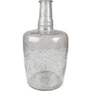 Clayre & Eef Vaas  Ø 21x38 cm Glas Glazen Vaas