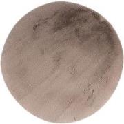 Heaven Fluffy Soft - Vloerkleed Hoogpolig - Effen Tapijt - Taupe- 160 ...