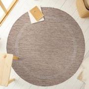 Relax Uni Tuin - Rond Buitenkleed - Indoor & Outdoor - Laagpolig Effen...