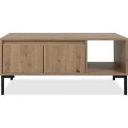 Salontafel 2 Deuren 1 Nis L100 cm - Plock