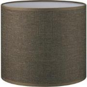 Home sweet home lampenkap Canvas 20 - donkerbruin