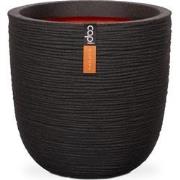 Pot bol rib NL 35x34 - zwart