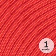 Strijkijzersnoer 3-aderig - per meter - rood