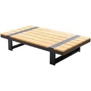 Yuwaa coffee XL alu dark grey/teak