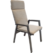 Trestino Paxon Tuinstoel Verstelbaar - Antraciet