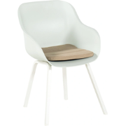 Le Soleil Element Dining Tuinstoel - Wit/Wit Hartman
