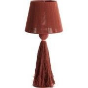 Light & Living - tafellamp - Espino - oranje - textiel - bureaulamp - ...
