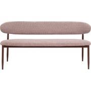Eetkamerbank Taupe - Zithoogte 47cm - 160x55x77cm - Alexia