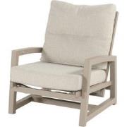 Gio verstelbare lounge stoel taupe