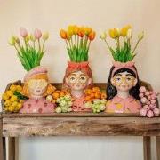 URBANJNGL - Tulpen boeket – 10 stuks – Meerdere kleuren – ‘Real Touch’...