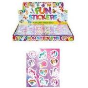 120 Stuks - Fun Stickers - Model: Unicorn - Eenhoorn - Uitdeelcadeautj...