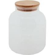 Clayre & Eef Voorraadpot  1200 ml Glas Voorraadbus