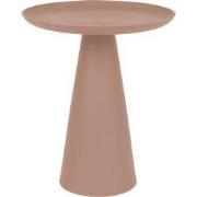 Housecraft Living Ringar Bijzettafel Rond Metaal 34,5x34,5 cm (M) Roze