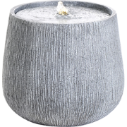 Beliani CASCATA - Decoratieve fontein-Grijs-Hars