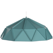 Beliani SENIA - Hanglamp-Blauw-IJzer