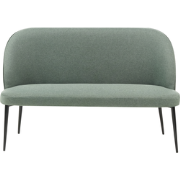 Beliani OSBY - Tweezitsbank-Groen-Polyester