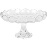Clayre & Eef Schaal Ø 23x12 cm Transparant Glas