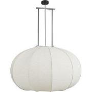 Mica Decorations Hanglamp Pego - 83x83x94 cm - Linnen - Gebroken Wit
