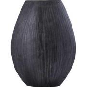 PTMD Bloempot Jowad - 35x16x46 cm - Aluminium - Grijs